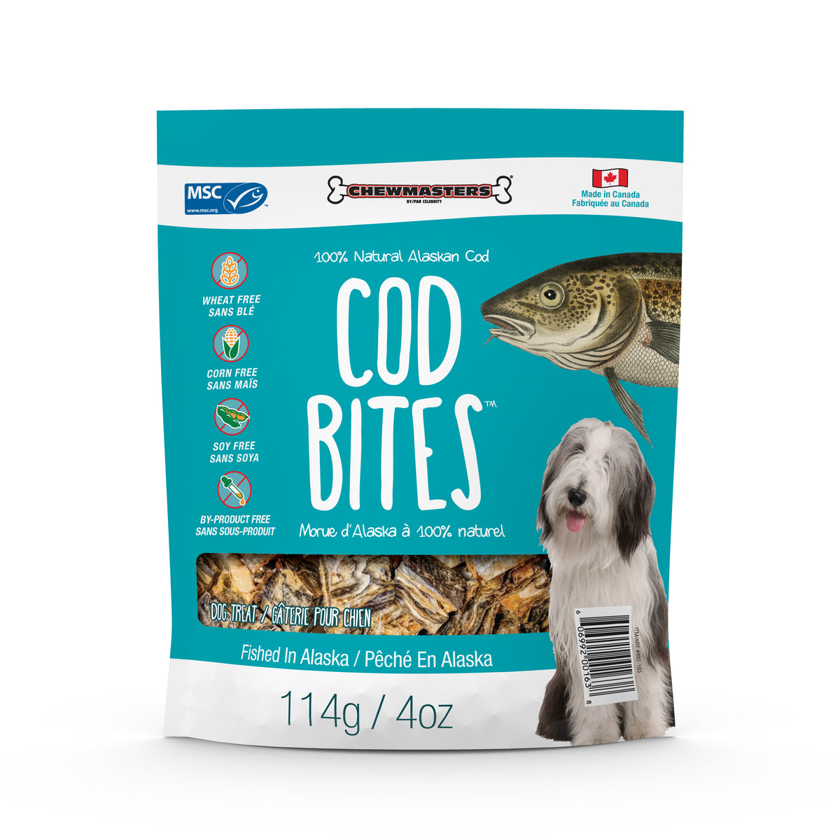 Alaskan Cod Bites - Nutritious, Natural Dog Treats